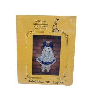 vintage 1989 lacy lady hangaround bunnies uncut pattern